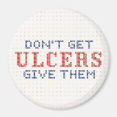 Nicht Geschwüre bekommen Magnet (Vorne)