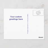 Nicht Geschwüre bekommen Postkarte (Rückseite)