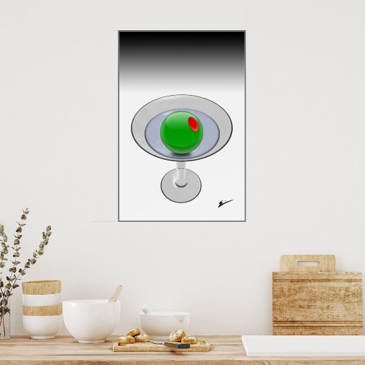 Nicht gestört (Tag) Poster (Küche)