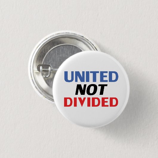 Nicht geteilt - rot, weiß, blau button (Vorne & Hinten)
