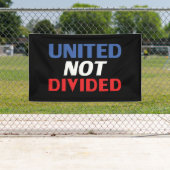 Nicht geteilt - rot, weiß, blau, schwarz banner (Insitu)