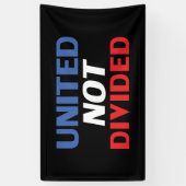 Nicht geteilt - rot, weiß, blau, schwarz banner (Vertikal)