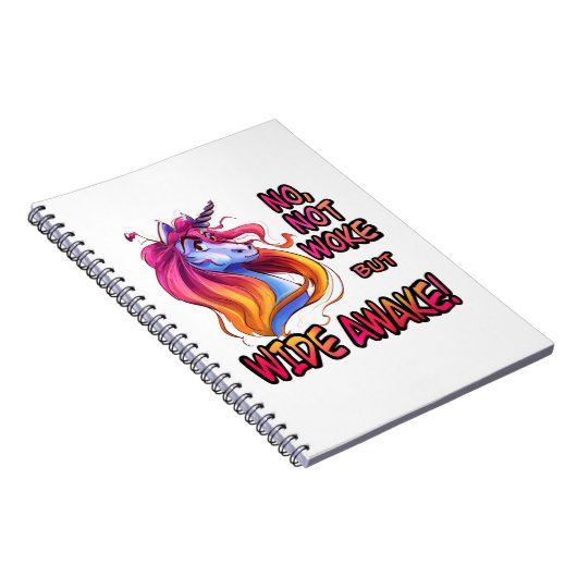 Nicht Geweckt, aber weit aufgewachsen Notizblock (Rechte Seite)