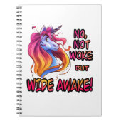 Nicht Geweckt, aber weit aufgewachsen Notizblock (Vorderseite)