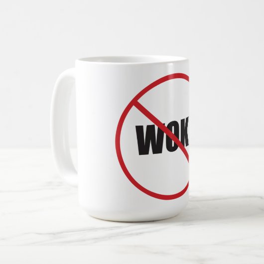 Nicht Geweckt. Kaffeetasse (Vorderseite Links)