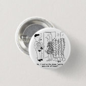 Nicht gewinnen Won Won Trees Funny Button Abzeiche (Vorne & Hinten)