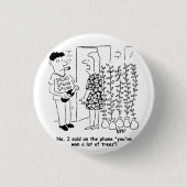 Nicht gewinnen Won Won Trees Funny Button Abzeiche (Vorderseite)