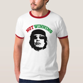 Nicht gewinnendes Gaddafi T-Shirt