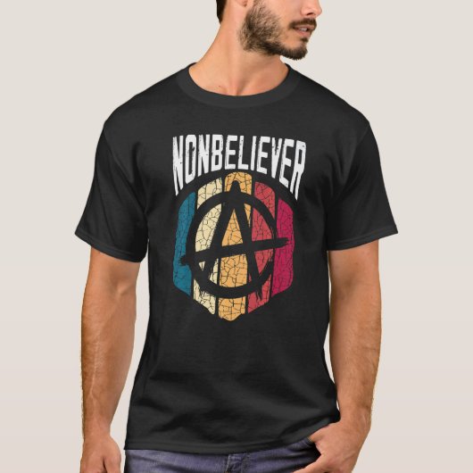 Nicht glaubwürdig gegen Religion agnostische Schwa T-Shirt (Vorderseite)