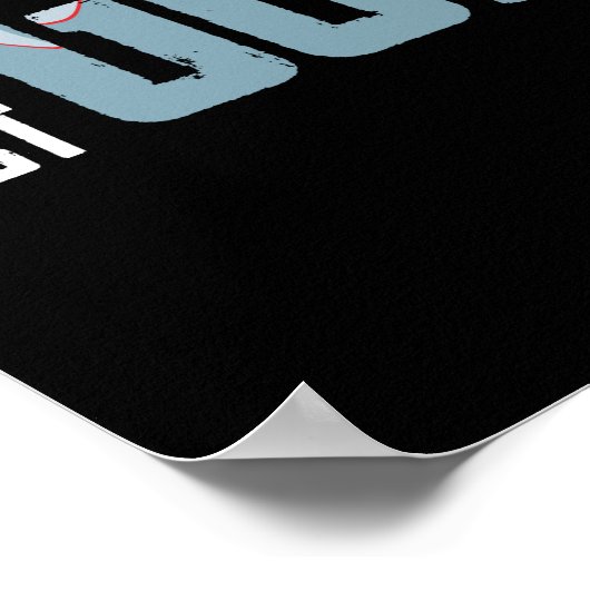 nicht Glück, Nur Gott Poster (Ecke)