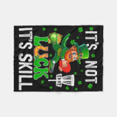 Nicht Glück Stolz Können St. Patrick's Day Mann sp Fleecedecke (Vorderseite (Horizontal))