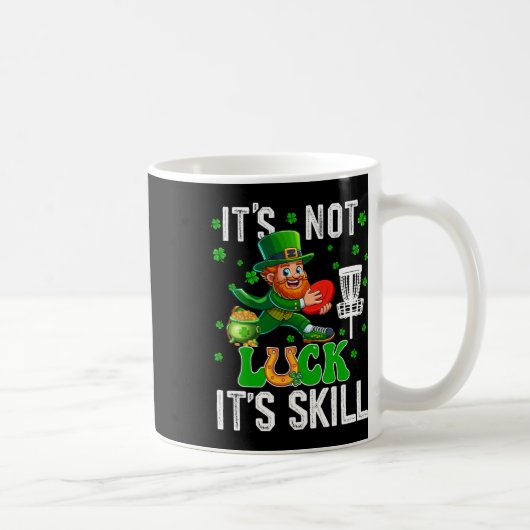 Nicht Glück Stolz Können St. Patrick's Day Mann sp Kaffeetasse (Rechts)