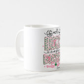 Nicht Glücklich, Einfach Gesegnet Christlich  Röme Kaffeetasse (Vorderseite Links)