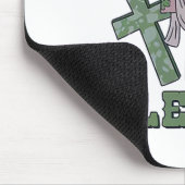 Nicht Glücklich Einfach Gesegnet St Patricks Day G Mousepad (Ecke)