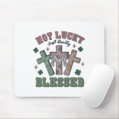 Nicht Glücklich Einfach Gesegnet St Patricks Day G Mousepad (Mit Mouse)