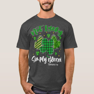 Nicht glücklich, einfach gesegnetes Christliches K T-Shirt