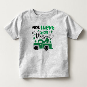 Nicht glücklichen gerade gesegneten St Patrick Tag Kleinkind T-shirt