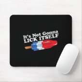 Nicht Gonna Lick sich selbst Funny Popsikel 4. Jul Mousepad (Mit Mouse)