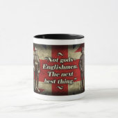 "Nicht Götter, Engländer…" Kaffee-Tasse Tasse (Zentrum)