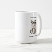 Nicht Grumpy Cat Humor Kaffeetasse (VorderseiteRechts)