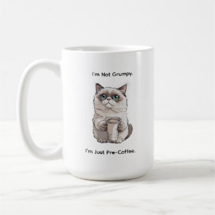 Nicht Grumpy Cat Humor Kaffeetasse