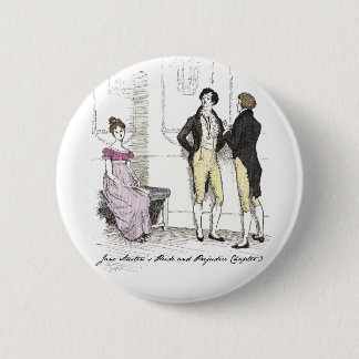 Nicht gut genug, Jane Austen Pride & Prejudice Button