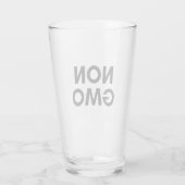 Nicht-GVO Glas (Rückseite)