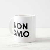 Nicht-GVO Kaffeetasse (Vorderseite Links)