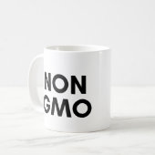 Nicht-GVO Kaffeetasse (Vorderseite Links)