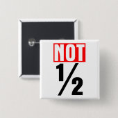 Nicht halb button (Vorne & Hinten)