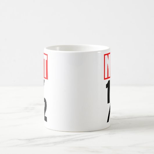 Nicht halb kaffeetasse (Mittel)