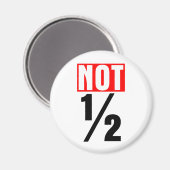 Nicht halb magnet (Vorderseite/Rückseite)