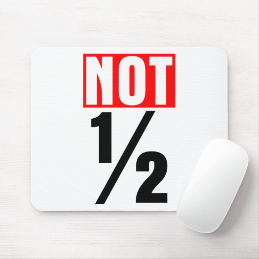 Nicht halb mousepad (Mit Mouse)