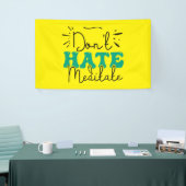Nicht Hass-Message-Design Banner (Messeveranstaltung)