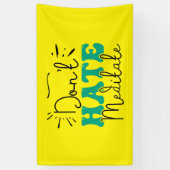 Nicht Hass-Message-Design Banner (Vertikal)