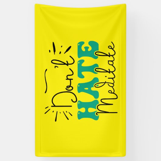 Nicht Hass-Message-Design Banner (Vertikal)