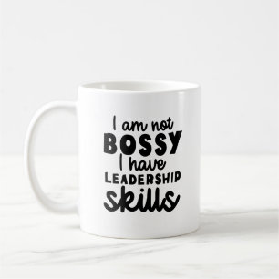 Nicht herrisch, ich habe Führungsqualitäten, lusti Kaffeetasse