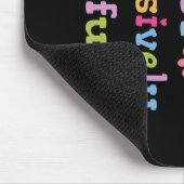 Nicht herrisch, sondern aggressiv hilfsbereit mousepad (Ecke)