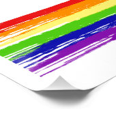 Nicht-Hetero zu sein ist normal Stolz Poster (Ecke)