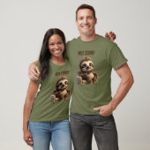 Nicht heute, chillige Faultier T-Shirt (Unisex)