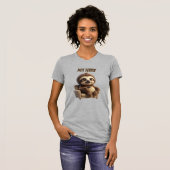 Nicht heute, chillige Faultier T-Shirt (Vorne ganz)