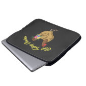 Nicht heute Clucker Laptopschutzhülle (Vorne Knopf)