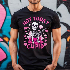 Nicht heute Cupid Anti-Valentine-T - Shirt