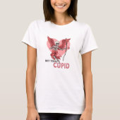 Nicht heute Cupid Shirt, Anti Valentin T-Shirt (Vorderseite)