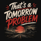 Nicht heute, das ist ein Problem von morgen Tshirt