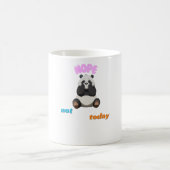 Nicht heute: Embrace die Panda Vibes Kaffeetasse (Mittel)