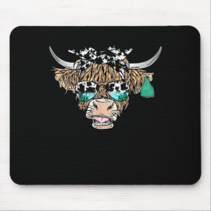 Nicht heute Färse Vintage Lady Kuh Damen Färse Mousepad