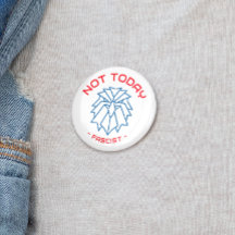 Nicht heute, Faschist - feiner Adlerknopf