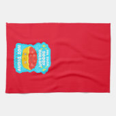 Nicht heute Funny Bake Off Fan Geschirrtuch (Horizontal)