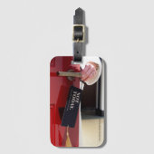 Nicht heute Gepäckmarke Gepäckanhänger (Vorderseite Vertikal)